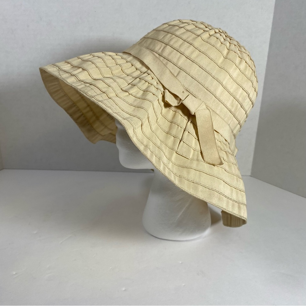 Scala Women's Cream Sun Hat